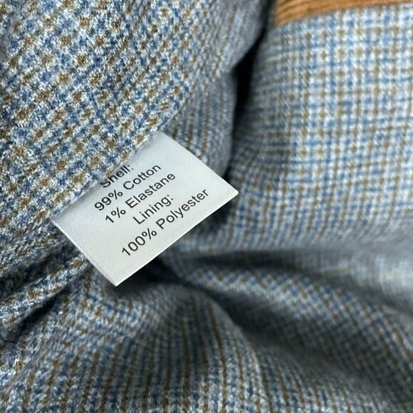 Mens JOS A. Bank Reserve Tailored Fit Brown Corduroy Blazer  Size L  6318 - Picture 5 of 11